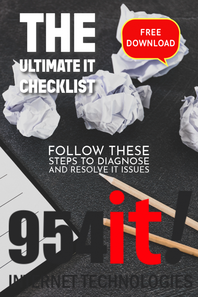 The Ultimate IT Checklist